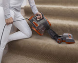 Shark Rocket Ultra-Light Corded Bagless Vacuum For Carpet And Hard Floor Cleaning With Swivel Steering (HV301), Gray/Orange