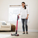 Shark Rocket Pet Pro With Self-Cleaning Brushroll, HEPA Filter Lightweight Cordless Stick Hand Vacuum, 7.5 Lbs, Magenta